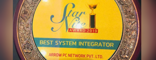 Awarded by VAR India for being the BEST SYSTEM INTEGRATOR OF INDIA.